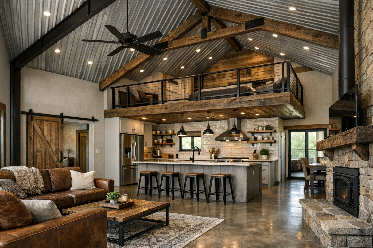 Barndominium Interior Finish-Out: A Room-by-Room Guide barndominium interior finish out