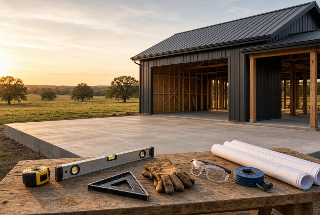 diy barndominium build guides